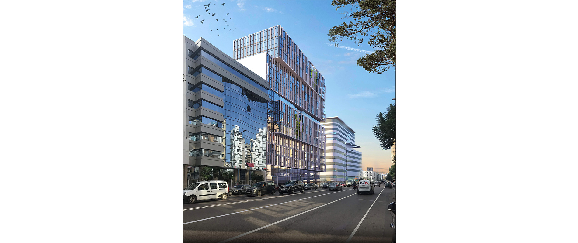 BUREAUX BD D’ANFA H+E Architecture